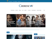 Tablet Screenshot of cherencov.com